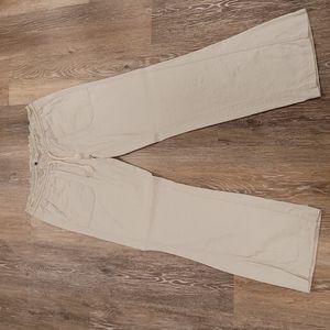 Roxy drawstring linen pants